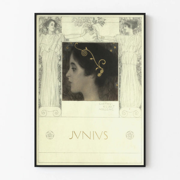 Artistic Poster Junius by Gustav Klimt