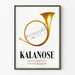 Vintage Poster Kalanose Trompe-l'œil Musical