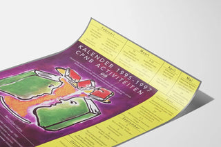 Calendar Poster 1995-1997 of CPNB Activities