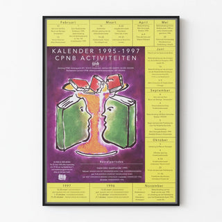 Calendar Poster 1995-1997 of CPNB Activities