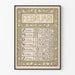 February 1898 Art Nouveau Style Calendar Poster
