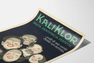 Vintage Poster Kali Klor Perfect Toothpaste