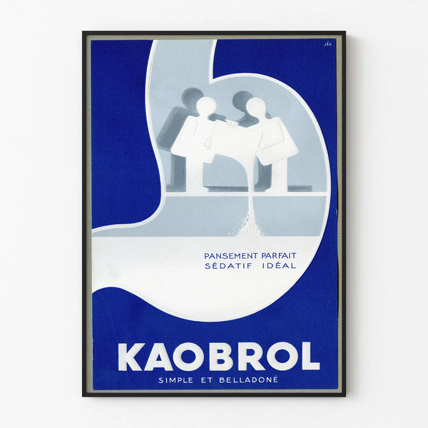 Vintage Poster Kaobrol Perfect Bandage Wall Decoration