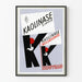 Vintage Kaolinase Belladonna Advertising Poster