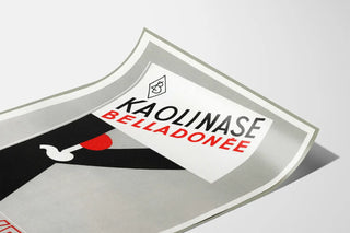 Vintage Kaolinase Belladonna Advertising Poster