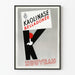 Vintage Kaolinase Belladonna Advertising Poster