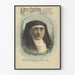Vintage poster of Kate Claxton Two Orphan Combination