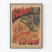 Decorative poster Katyn warning for Europe
