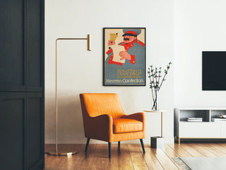 Vintage poster for Kaufhaus Oberpaur men's ready-to-wear