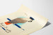 Vintage parrot poster with navy cap Keep It Under Your Hat