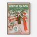 Vintage poster Keep on Walking Irving Berlin