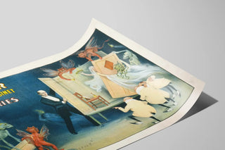 Vintage Poster Kellar and His Cabinet of Mysteries — artwork view