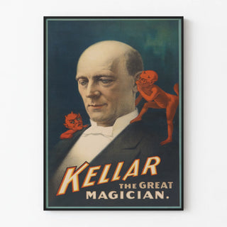 Vintage Poster Kellar The Great Magician