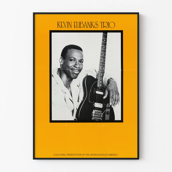 Vintage Poster Kevin Eubanks Trio - Musical Wall Decoration Artem Legrand