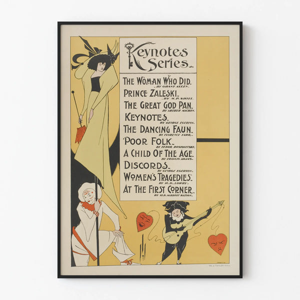 Decorative Poster Keynotes Series Vintage Artem Legrand