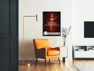 Traditional Khmer Dancer Wall Decoration Poster