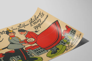 Vintage Poster Kinderball Der Bosen Buben 1905 — artwork view