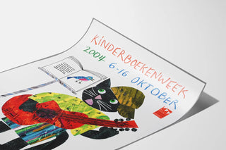 Kinderboekenweek 2004 Poster - Colorful Children's Wall Decoration