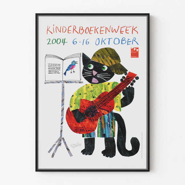 Kinderboekenweek 2004 Poster - Colorful Children's Wall Decoration