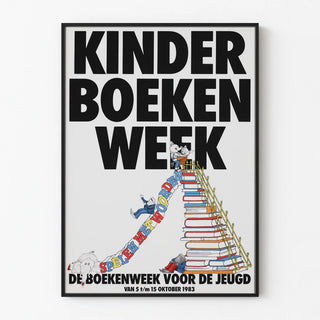 Kinderboekenweek Poster 1983 - Children's Wall Decoration