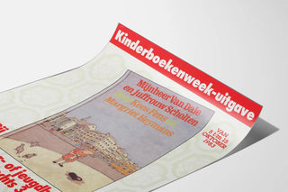 Kinderboekenweek Poster 1983 - Mr. Van Dale and Miss Scholten