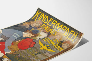Vintage poster Kindermoden Palais by Ignaz Bittmann
