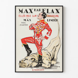 Vintage poster King of the Circus Max Har Flax