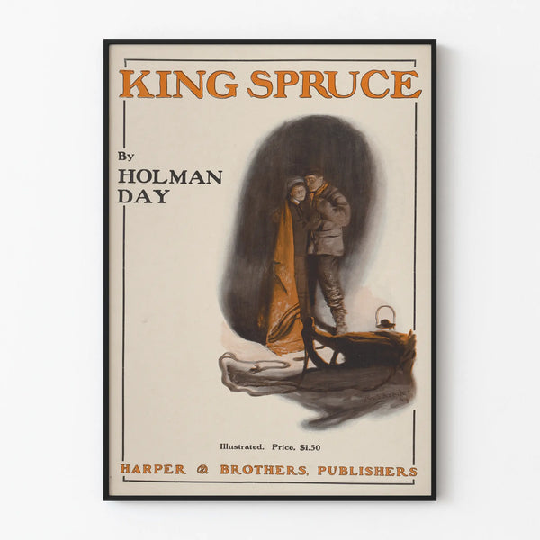 Vintage King Spruce Poster by Holman Day