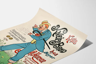 Vintage poster Kneipp Brød de la Boulangerie A. Hansen