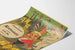 Vintage poster Kladderadatsch subscription with caricatured animals