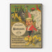 Vintage poster Kladderadatsch subscription with caricatured animals