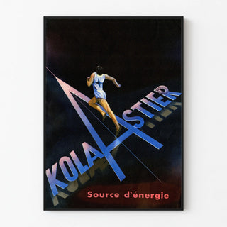 Vintage poster Kola Astier energy source