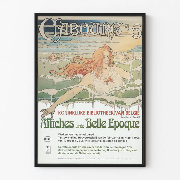 Vintage Poster Belle Époque Cabourg Wall Decoration