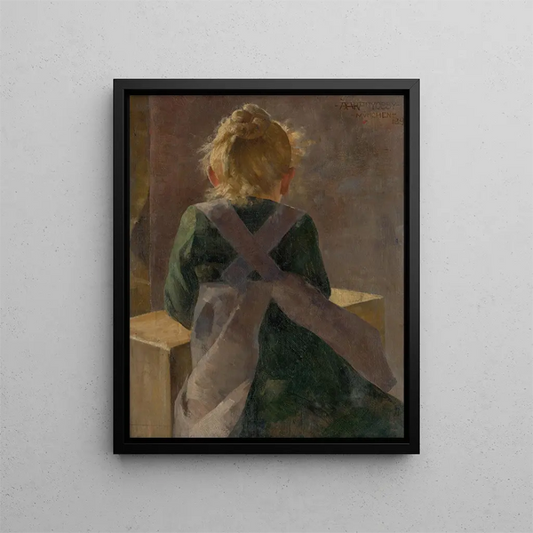 Oh mon Dieu - Ákos Aranyossy — framed artwork on a wall