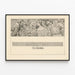 Vintage poster Costum Ball Künstler Sänger Vereins 1895 — framed artwork on a wall