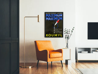 Vintage Poster Bacterial Therapy Lactique Koumyl