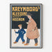 Vintage Kreymborg’s Kleeding Poster for men's fashion