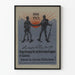 Historical Poster of the First World War - Turkish and Austro-Hungarian Soldiers Hand in Hand