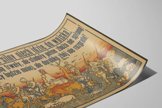 Vintage Polish Military Propaganda Poster — artwork view