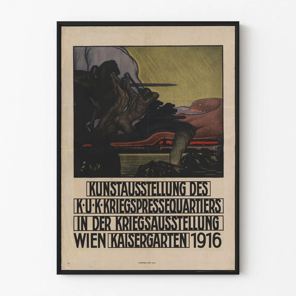 World War I Press Exhibition Poster K.u.k – 1916