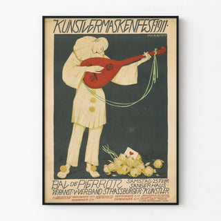 Poster Pierrots Ball 1911