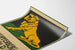 Vintage Kupferberg Gold poster with a golden lion