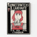 Vintage feminist poster Kvinnefrontens III Landsmøte 1976