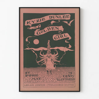 Vintage poster Kyzie Dunlee A Golden Girl