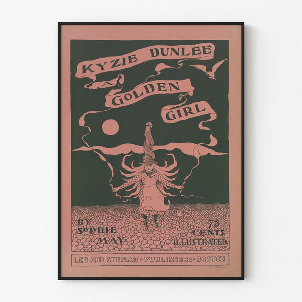 Vintage poster Kyzie Dunlee A Golden Girl