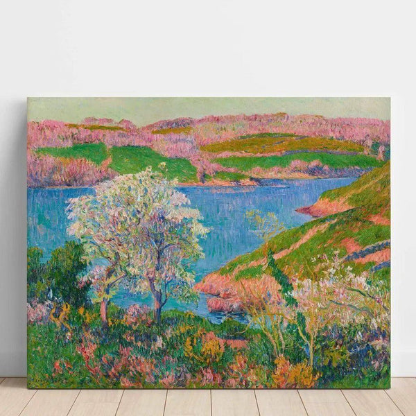 Reproduction of the painting of l’Anse du Goulineau - Henry Moret