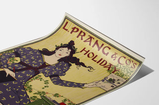 Vintage Poster L. Prang & Co Holiday Publications