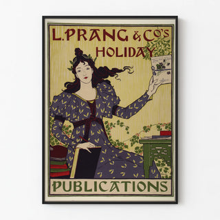 Vintage Poster L. Prang & Co Holiday Publications