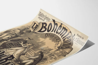 Vintage poster The Bohemian by M.W. Balfe
