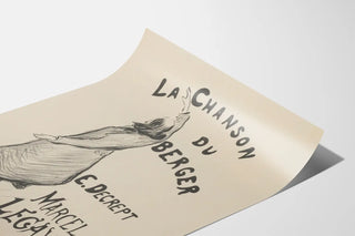 Poster The Shepherd's Song by Marcel Legay